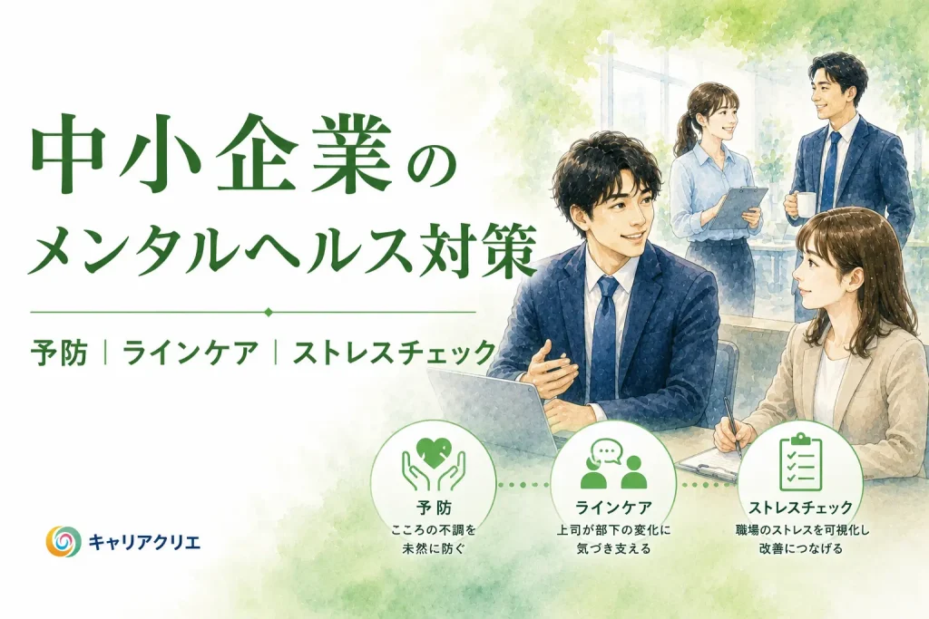 うちは大丈夫」が一番危ない｜中小企業のメンタルヘルス対策の始め方
