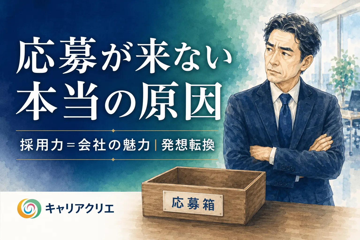 応募がなくて困る上司