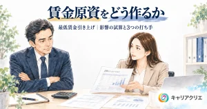 最低賃金が上がる中小企業の打ち手｜賃金原資をどう作るか